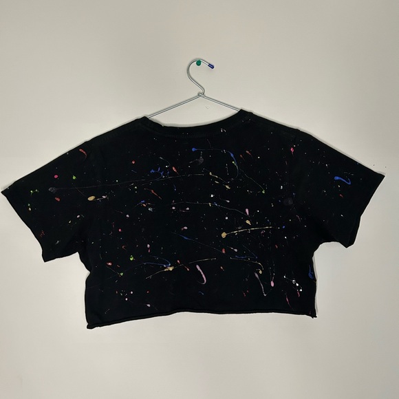 Pain splatter crop top - Picture 3 of 3